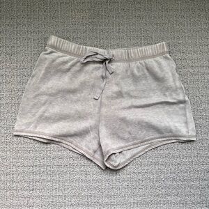 KIKIT heather grey pajama shorts